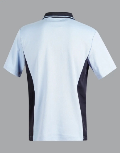 Picture of Winning Spirit, Mens TrueDry Contrast S/S Polo